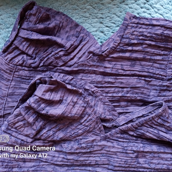 Apt. 9 Crinkled Button Down Blouse - Picture 8 of 12